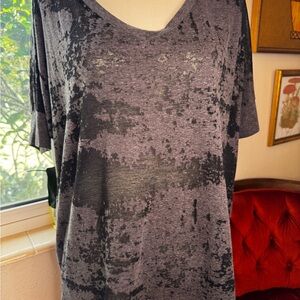 Stylish Gray Women's Top